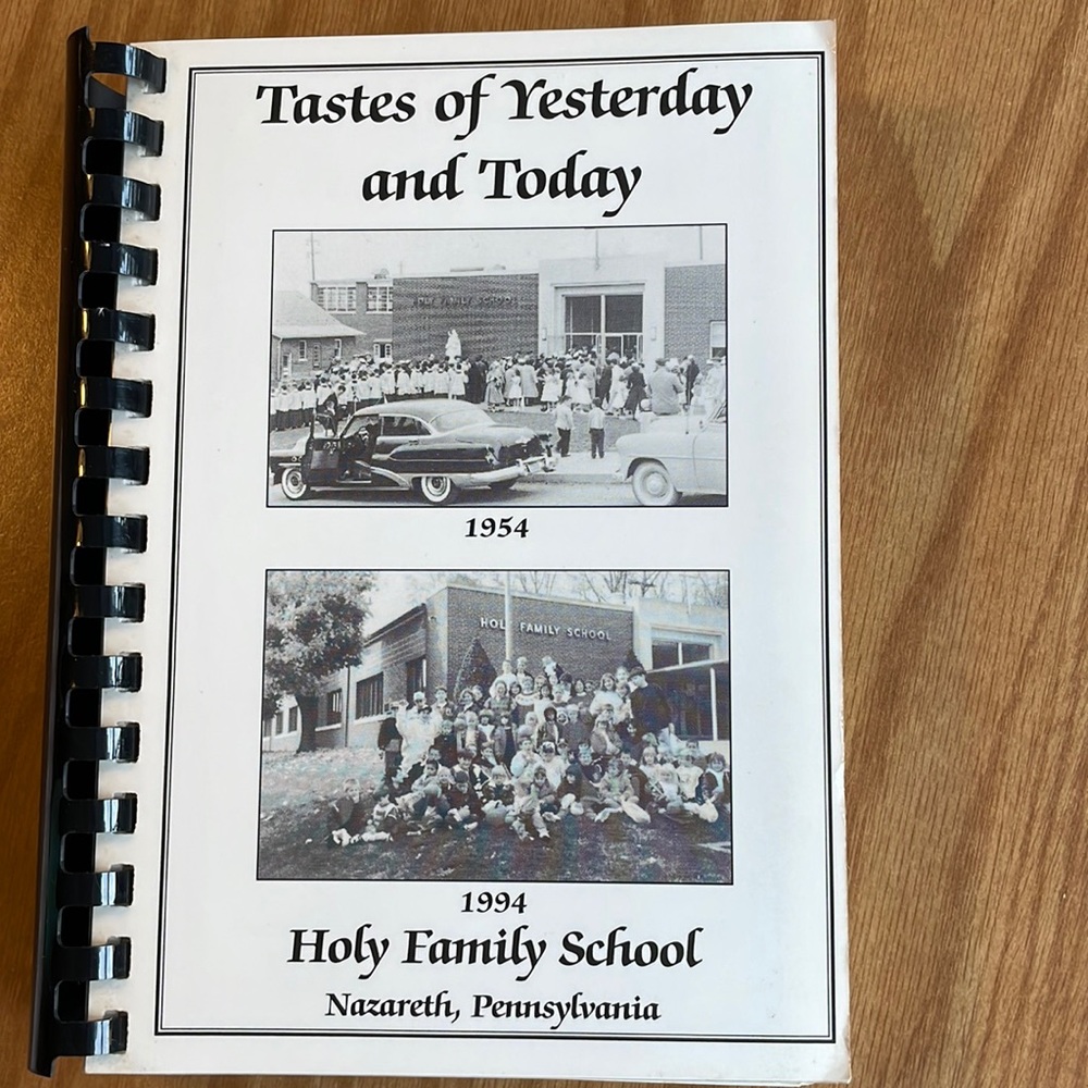 Recipes Nazareth PA, Holy Family School, Mario and Michael Andretti